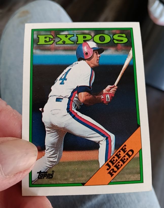 1988 Topps #176 Jeff Reed — front