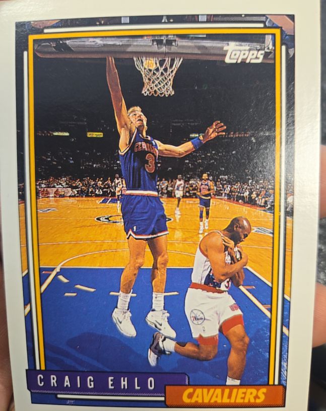 1992-93 Topps Gold #191 Craig Ehlo — front