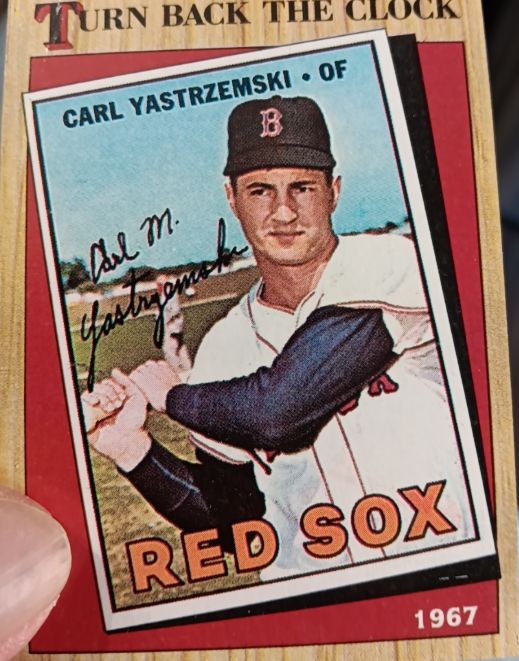 1987 Topps #314 Carl Yastrzemski — front