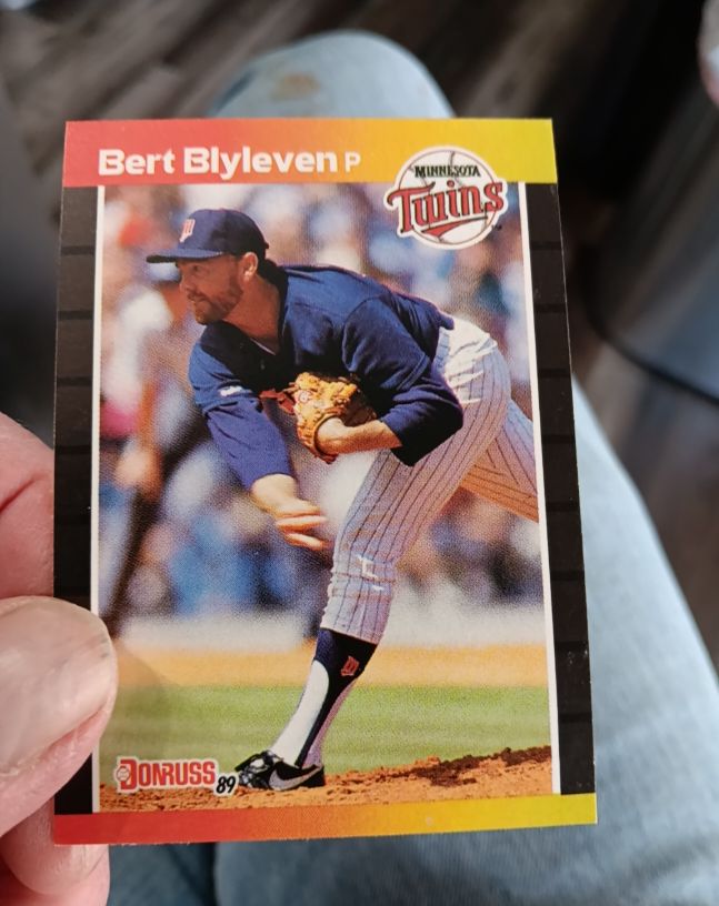1989 Donruss #119 Bert Blyleven — front