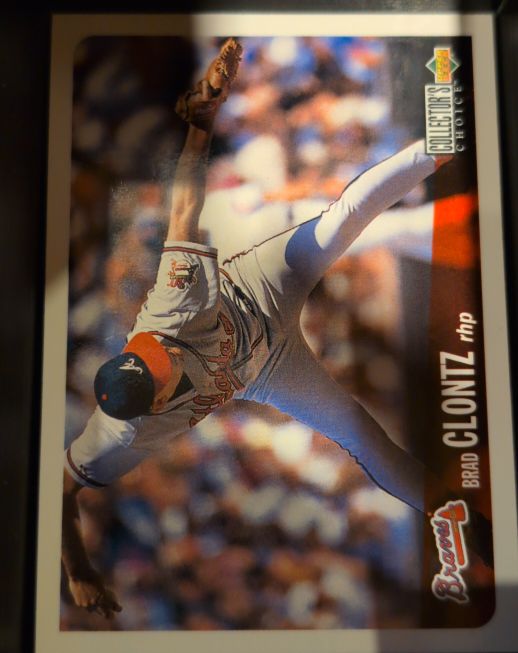 1996 Collector's Choice #454 Brad Clontz — front