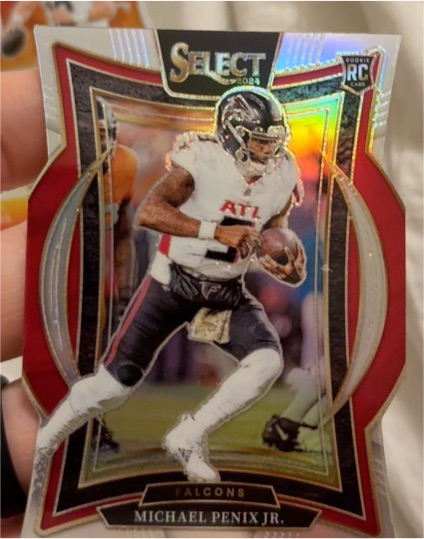 2024 Panini Select Concourse #80 Michael Penix Jr. — front