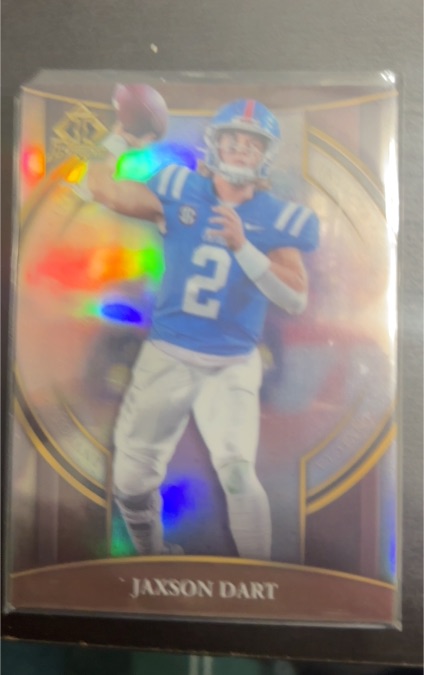 2022 Bowman University Chrome Bowman Invicta #BI-13 Jaxson Dart — front