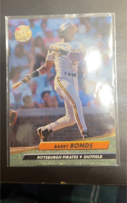 1992 Fleer Ultra #251 Barry Bonds — front