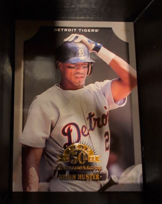 1998 Leaf 50th Anniversary #125 Brian Hunter — front