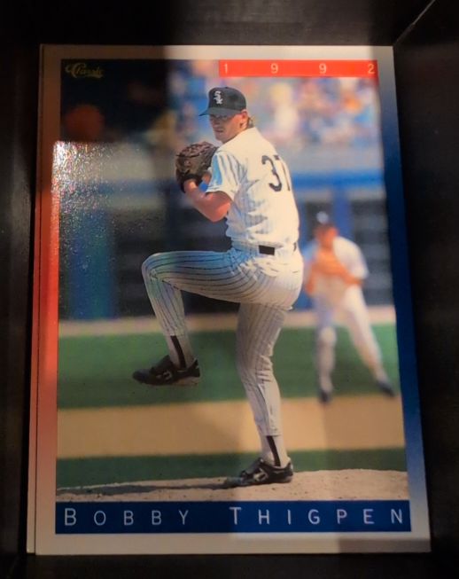 1992 Classic II #T89 Bobby Thigpen — front