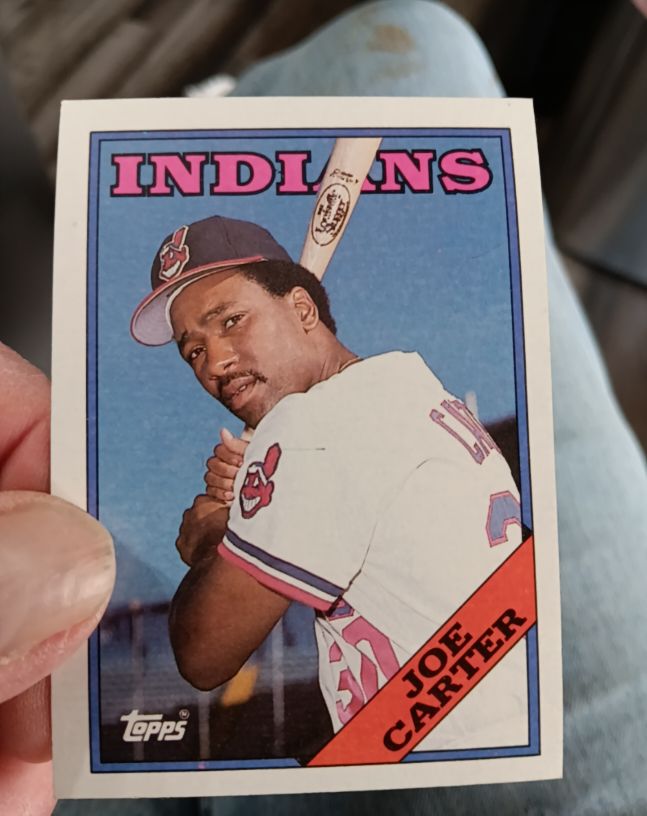 1988 Topps #75 Joe Carter — front