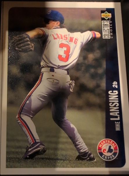 1996 Upper Deck Collector's Choice #615 Mike Lansing — front
