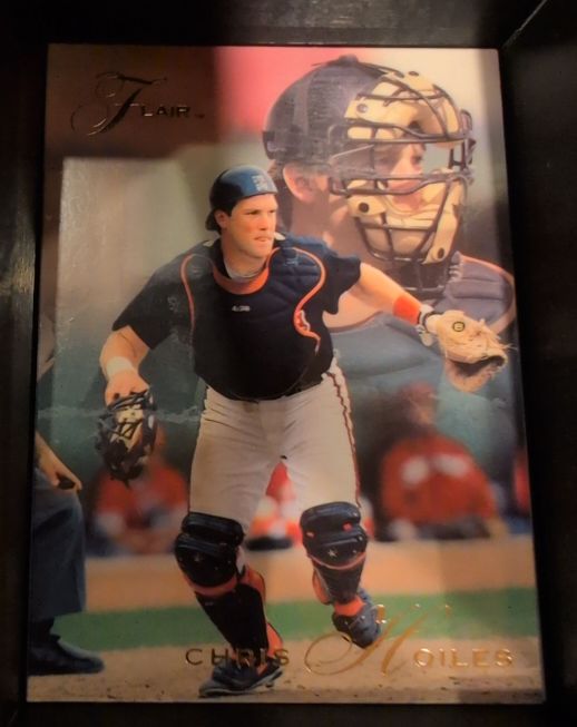 1993 Fleer Flair #151 Chris Hoiles Baltimore Orioles — front