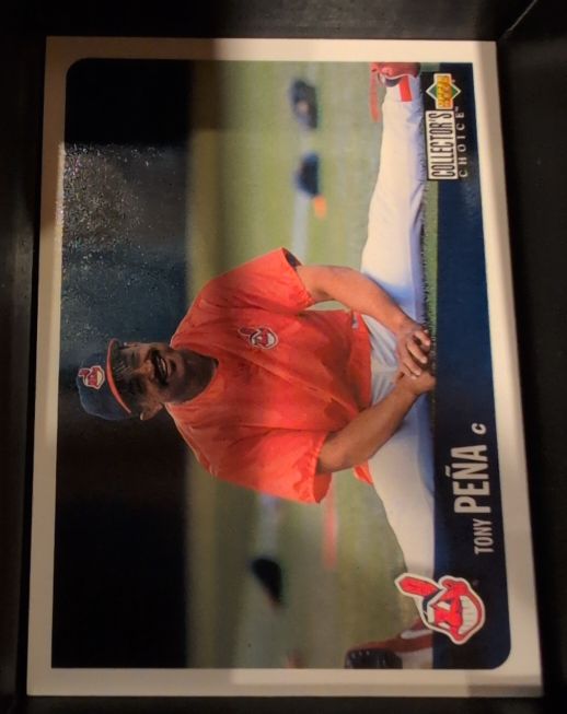 1996 Upper Deck Collector's Choice #527 Tony Peña — front