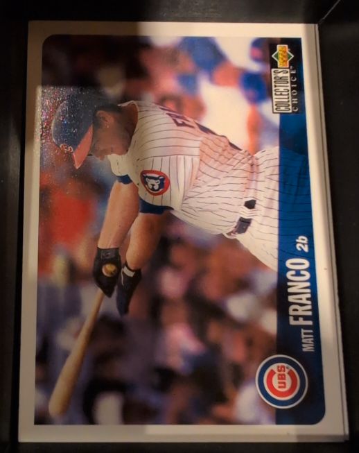 1996 Upper Deck Collector's Choice #492 Matt Franco — front
