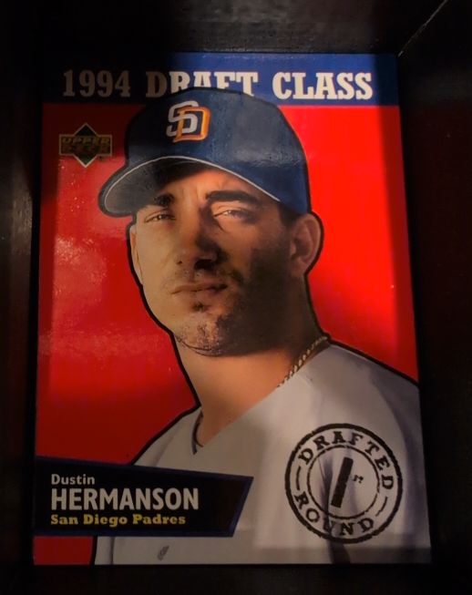 1994 Upper Deck Draft Class #217 Dustin Hermanson — front