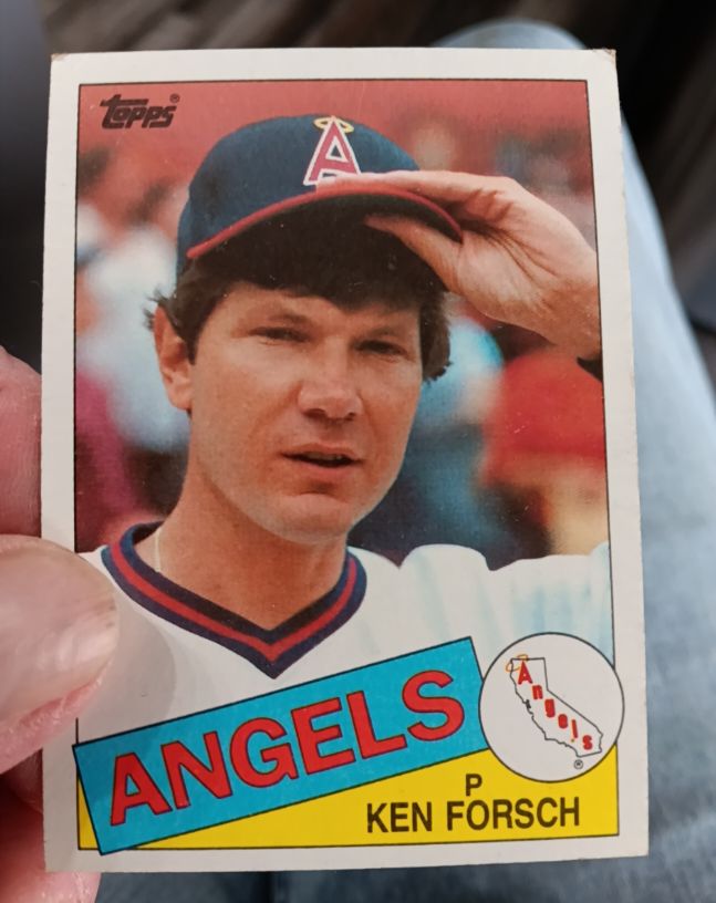 1985 Topps #442 Ken Forsch — front