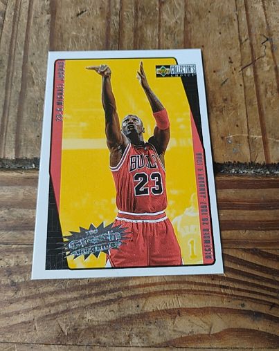 1997-98 Upper Deck Collector's Choice #C30 Michael Jordan You Crash the Game — front