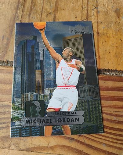 1997-98 Skybox Metal Universe #23 Michael Jordan — front