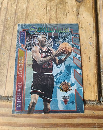 1996-97 Topps Mystery Finest #M14 Michael Jordan — front