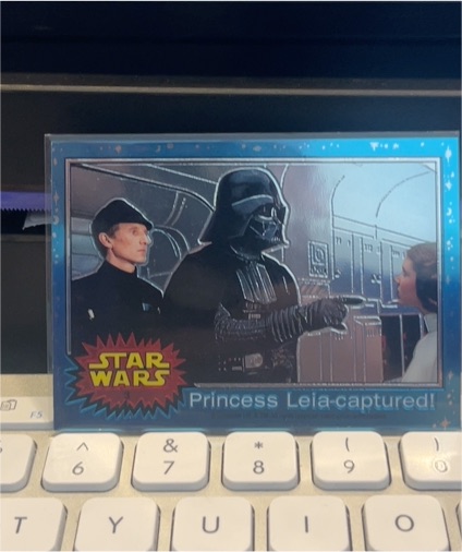 1999 Topps Chrome Archives Star Wars #3 Princess Leia - Captured! — front