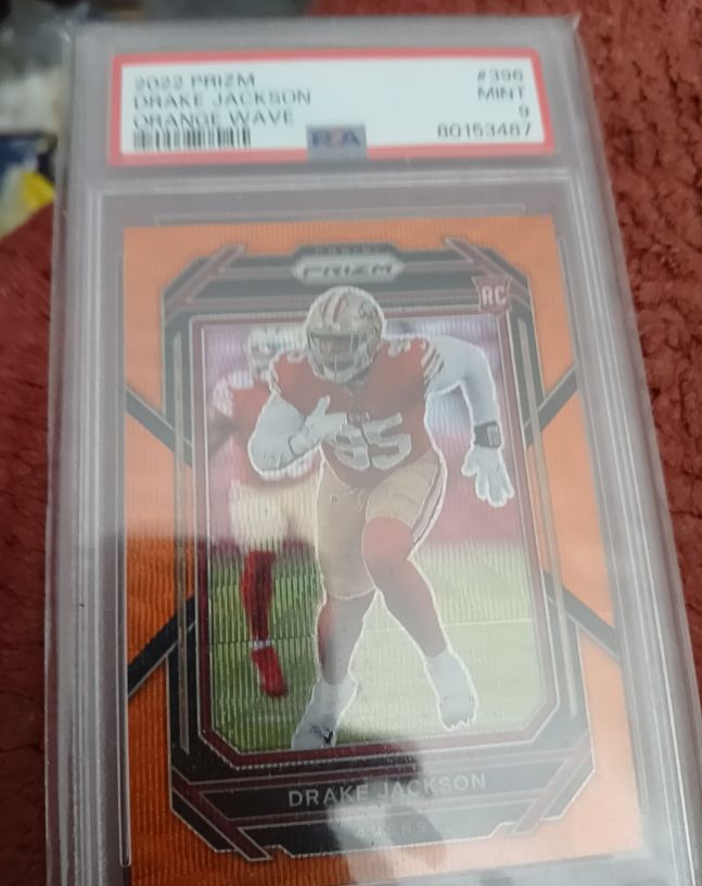2022 Panini Prizm #396 Drake Jackson — front
