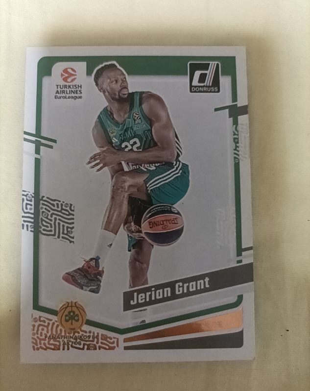 2023-24 Panini Donruss Turkish Airlines EuroLeague #141 Jerian Grant — front