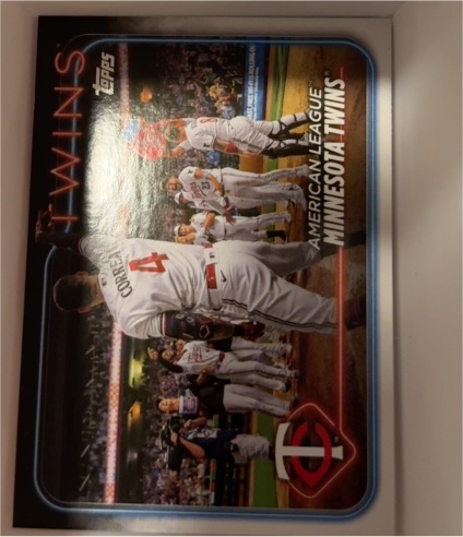 2024 Topps #692 Minnesota Twins — front