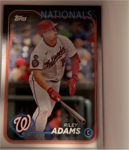 2024 Topps Series 2 #395 Riley Adams — front