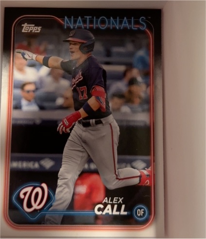 2024 Topps Series 2 #496 Alex Call — front
