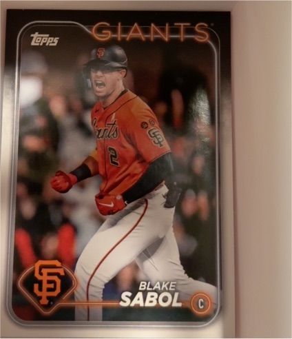 2024 Topps Series 2 #521 Blake Sabol — front