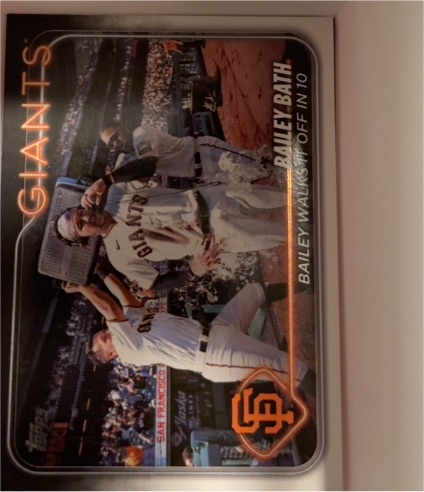 2024 Topps #358 Bailey Bath — front