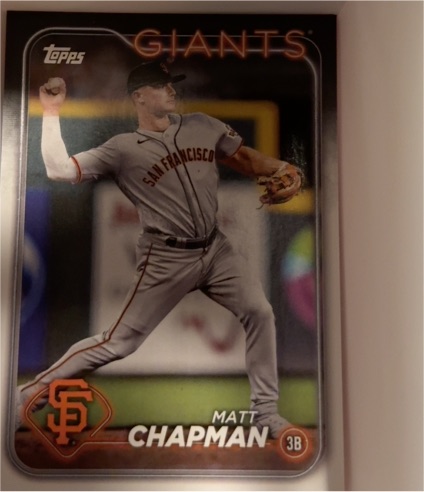 2024 Topps #393 Matt Chapman — front