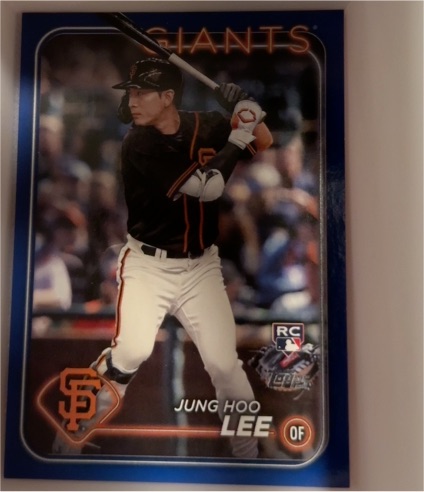 2024 Topps Series 2 #691 Jung Hoo Lee — front