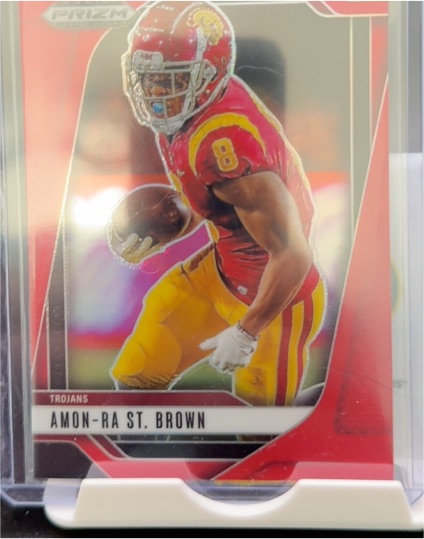 2025 Panini Prizm Draft Picks #199 Amon-Ra St. Brown — front