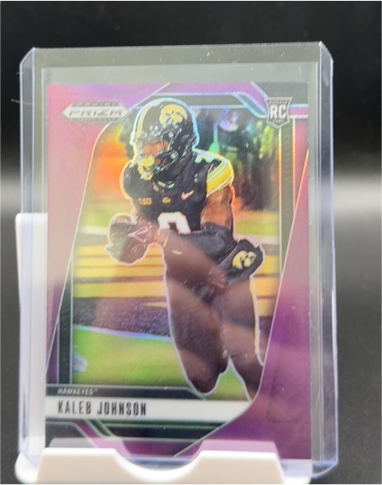 2025 Panini Prizm Draft Picks #38 Kaleb Johnson — front