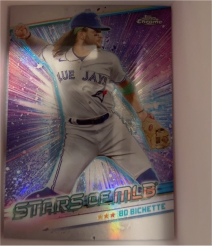 2024 Topps Stars of MLB Chrome #CSMLB-46 Bo Bichette — front