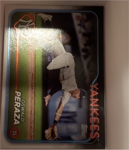 2024 Topps Series 2 #459 Oswald Peraza — front