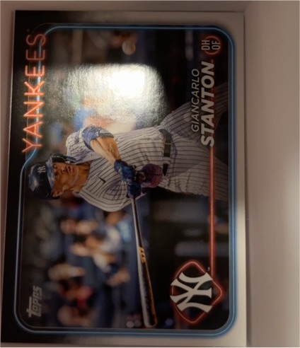2024 Topps #632 Giancarlo Stanton New York Yankees — front