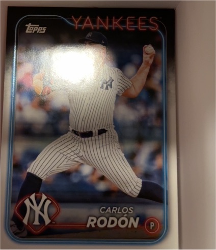 2024 Topps Carlos Rodón New York Yankees — front