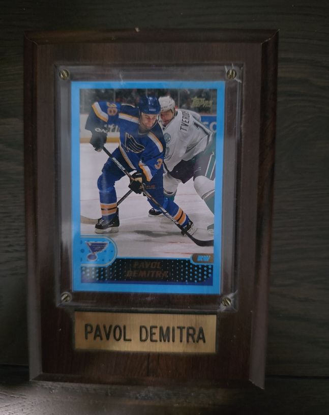 2001-02 Topps O-Pee-Chee #306 Pavol Demitra — front