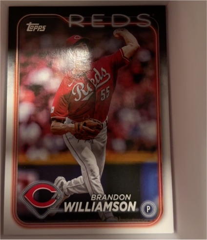 2024 Topps Series 2 #522 Brandon Williamson — front