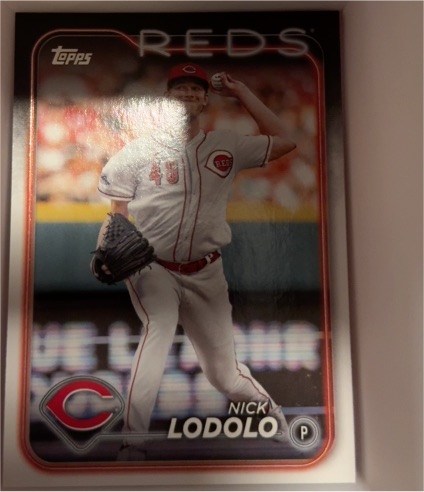 2024 Topps Series 2 #418 Nick Lodolo — front