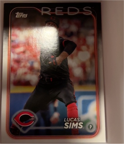 2024 Topps #355 Lucas Sims — front