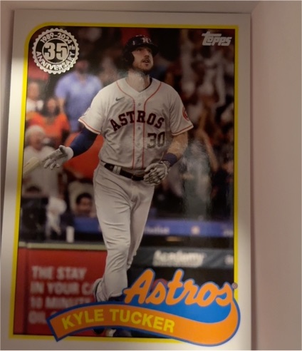 2024 Topps Series 2 1989 Topps Baseball 35th Anniversary #89B2-6 Kyle Tucker — front