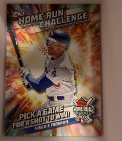 2024 Topps Home Run Challenge #HRC-12 Freddie Freeman — front