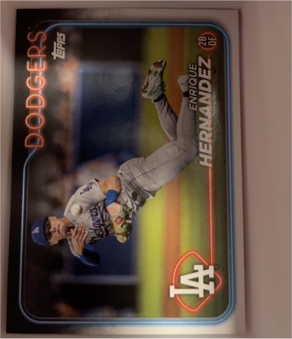 2024 Topps #398 Enrique Hernandez — front