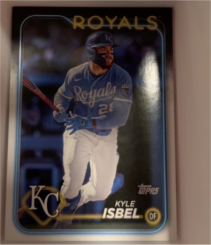 2024 Topps Series 2 #525 Kyle Isbel — front