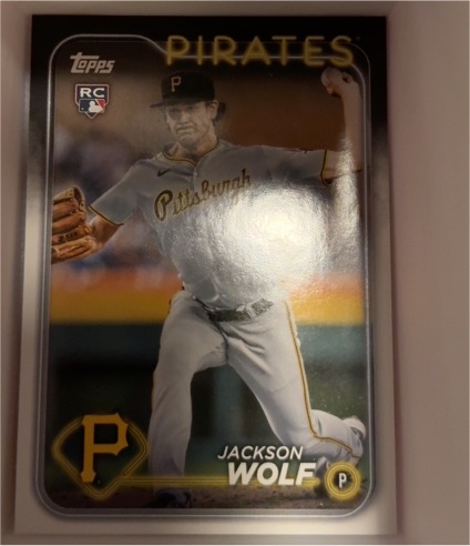 2024 Topps Series 2 #523 Jackson Wolf — front