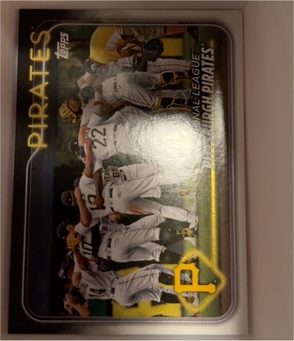 2024 Topps #696 Pittsburgh Pirates — front