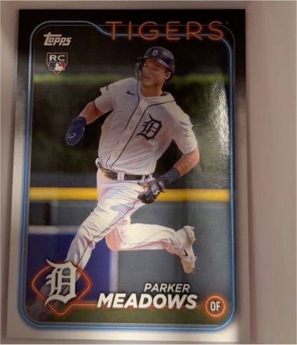 2024 Topps #516 Parker Meadows — front