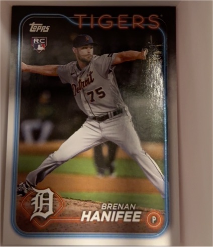 2024 Topps #369 Brenan Hanifee — front