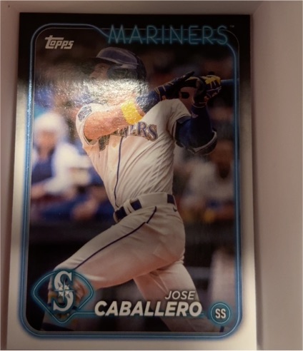 2024 Topps Series 2 #495 Jose Caballero — front