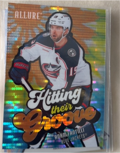 2025-26 Upper Deck Allure #HTG-1 Adam Fantilli Hitting Their Groove — front